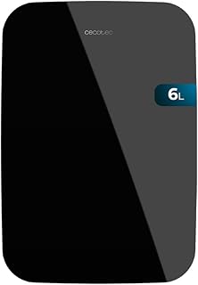 Cecotec Mini Nevera Bolero MiniCooling 6L Bahamas Black, Funcionamiento 12V-220V, Compatible coche y caravanas, Función enfriamiento y calentamiento, Rango temperatura 5-65º, Transporte fácil