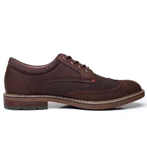 Image of Arkbird Mens Dress Shoes, Lace Up Leather Oxford