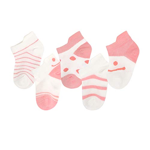 ANIMQUE Unisex Sommer Socken Dünn für Baby Kinder Baumwolle Sneaker...