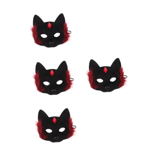 Masque chat peluche confortable Healvian pour eviter les irritations