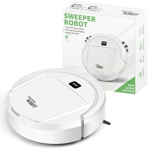 Feegow Robot aspirateur, nettoyeur de moquette, petit robot 6,5 c...