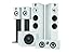 Bowers & Wilkins HTM6 S2 Center Channel Speaker - Anniversary Edition Loudspeaker, Twin Continuum Cone Bass/Midrange Drivers with Flowport Technology, Decoupled Double Dome Aluminum Tweeter, White
