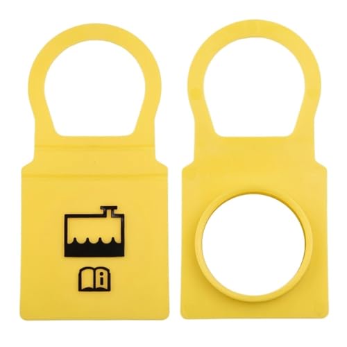 Bouchon de réservoir liquide de refroidissement Dodge Caravan 1984-2014 jaune