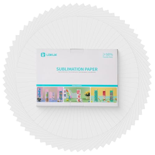 Papier de Sublimation – Papier de Transfert Haute Qualité pour Impressions Vibrantes sur Tissus, Céramiques, Tasses et Plus – Compatible avec Imprimantes Sublimation (A4)