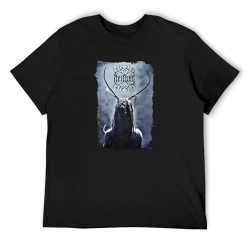 NAILAISHI Unisex T-Shirt Heilung LIFA Mens Outdoor Graphic Black L