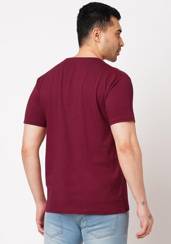 Image of Wear Your Opinion Men's S to 5XL Premium Combed Cotton Printed Half Sleeve T-Shirt (Design: Grunge Shiva)