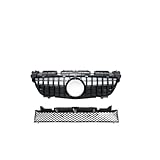 Calandre avant compatible avec Benz SLK CLASSE R172, calandre avant 2012 16 SLK200 SLK250 SLK350(Black 2011 2015)