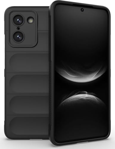 Image of ShieldTech AirGuard Series Back Cover Case for OnePlus Nord CE5 5G | Microfiber Lining | Airbag Cushion Drop Protection | Silicone Back Cover Case | Anti Slip Grip - Black for OnePlus Nord CE 5 / CE5