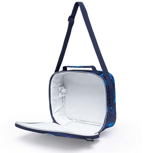 Kit Mochila De Rodinhas Infantil Escolar Espaçosa Reforçada Com Estojo e Lancheira Térmica