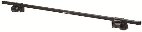 SportRack SR1009 Side Rail Square Crossbar Roof Rack System, 56Inches, Black