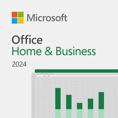 Image of Microsoft Office Home and Business 2024 | Classic Apps: Word, Excel, PowerPoint, Outlook | One-Time purchase for 1 PC /MAC (Email delivery in 1 hours-No CD)