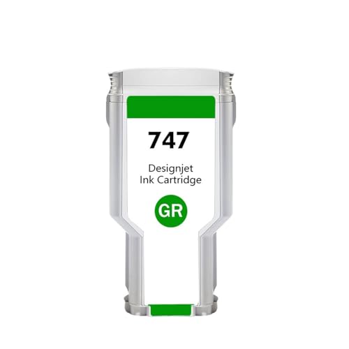 Cartouche 746 747 compatible DesignJet Z6 encre verte pour impression photo grand format