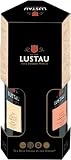 Lustau Sherry Trio Deluxe Geschenkpackung mit je 1 x 0,375 l: Sherry Jarana 15% vol. & Sherry Moscatel Emilin 17% vol. & Sherry Don Nuno 20% vol. (3 x 0.375 l)