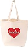 Heart Books Tote (LoveLit)