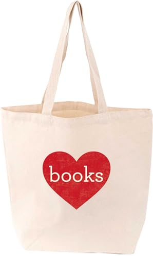 Heart Books Tote (LoveLit)