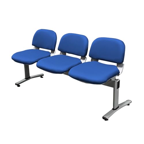 SGKOMN Hospital waiting room chair,Durable Waiting Room Chair - Comfortable Seating Solution for Offices, Hospitals, Clinics, Airports, and Bank Lobbies, Blue-152cm/60