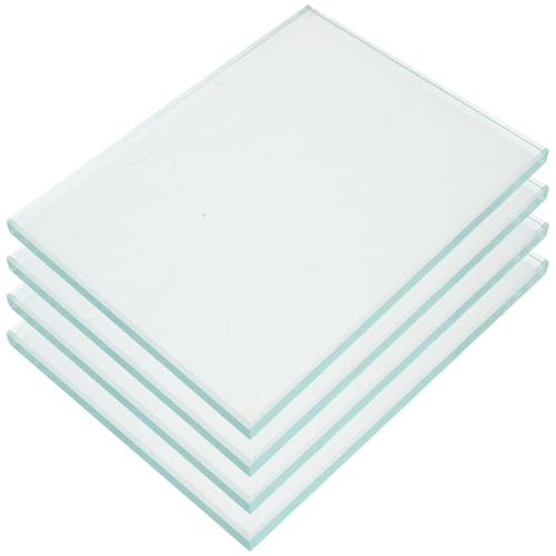 Panneau de mélange avec lame intégrée PRETYZOOM pour poudre adhésive et verre, 4 pièces