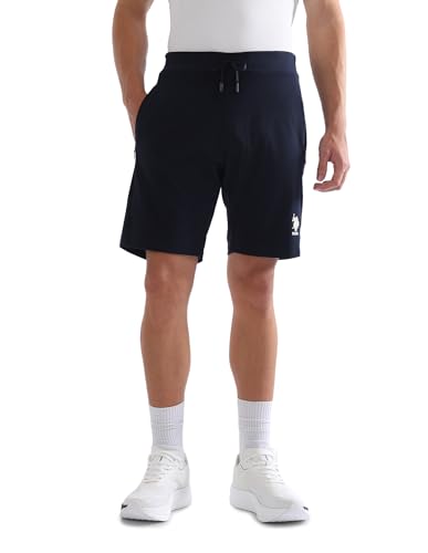 Image of USPA Active Sports Men's Slim fit mid Rise Active Shorts