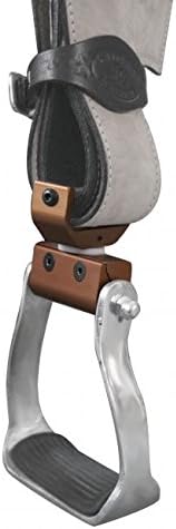 Showman Copper Colored Aluminum Stirrup Turners