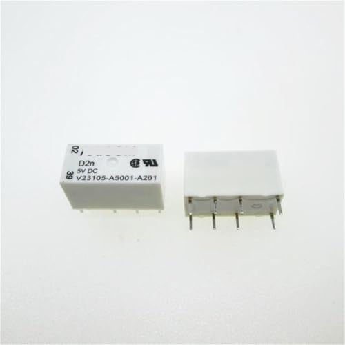 Relais 5V V23105A5001A201 commutateur DC5V miniature 8 pin pour signal et domotique