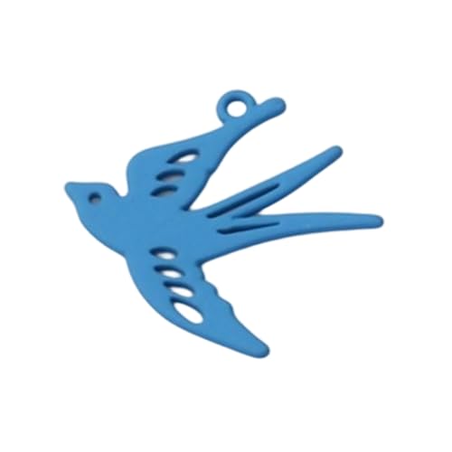 Delicate Hollow Out Swallow Charm Alloy Metal Jewelry Component For DIY Creation