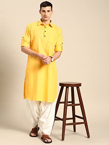 Image of Rajubhai Hargovindas Men's Premium Pathani Kurta