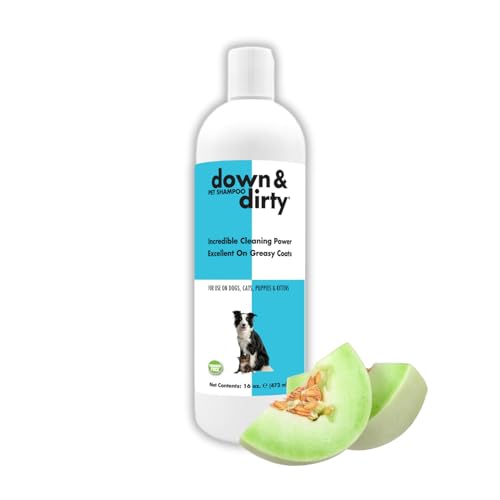 Down & Dirty® Pet Shampoo for Dogs & Cats 16 oz. | Cruelty-Free | Paraben-Free | Made in The USA