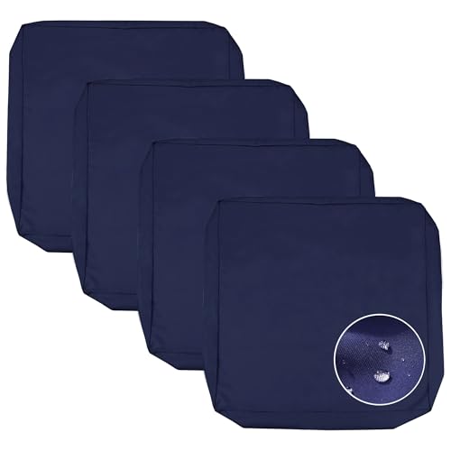 Sqodok Patio Cushion Covers 24x24 inch, Waterproof...