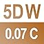 0.07-C-5D W-DARK BROWN 0.07-C-5D W-DARK BROWN