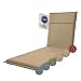 Produktbild Doppler Sunlounge-Auflage Sierra Sand 195x60x6 cm  Weiches Gartenliege-Polster mit Fleckschutz | Komfortable Liegenauflage mit Bindebändern für Terrasse, Balkon & Garten