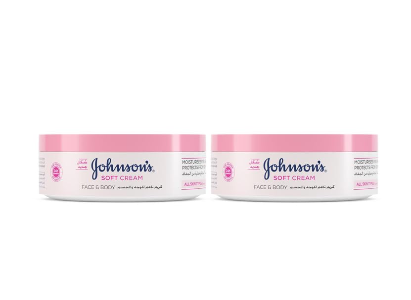 Johnson & Johnson 24hour Moisturising Body Cream 200ml - Buy 1 Get 1 Free