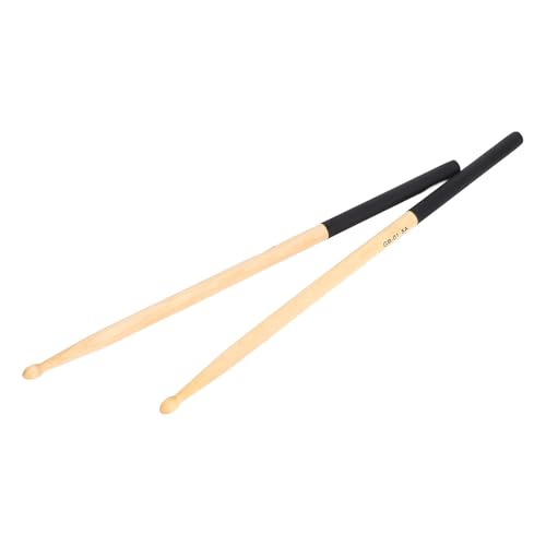 Baquetas 5A de madera de arce Keenso para batería, profesionales y principiantes, con agarre ergonómico superior miniatura 4