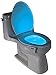 Toilet Light,Toilet Bowl Light, Led Motion Activated Toilet Night light, Potty Light, 16 Colors Changing Sensor Night Light for Potty Train