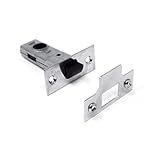 Yale Essentials Tubular Latch 64mm/2.5 inches Tubular Mortice Latch/Catch Designed for Internal Doors with Handles. (Chrome)