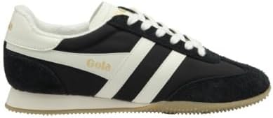 Gola, Women's, Sprinter, Black/Off White, 6, Medium