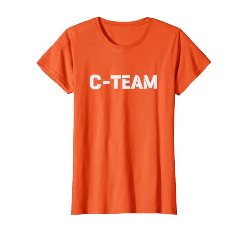 C-Team T-Shirt, Women, Orange, Large