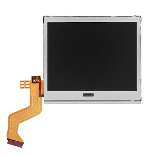 Nunafey Remplacement de l'écran LCD supérieur inférieur, Conception Simple Parfaitement adaptée à l'écran LCD supérieur Efficace et Facile à Installer pour Les Jeux du système NDSL(À l'écran) Cover