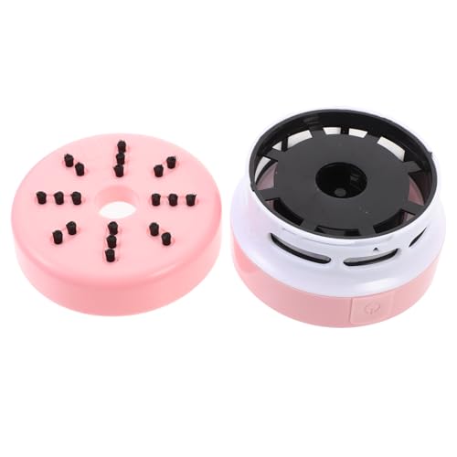 Housoutil Portable Mini Vacuum for Desktop Compact Table Vacuum Cleaner for Quick Cleanup of Crumbs and Dust Stylish Design for Home Office and Car Use Convenient Handheld Accessory
