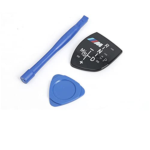Autobro for BMW X1 X3 X5 X6 E82 E90 E60 F10 F30 F34 Gear Shift Knob Sticker Panel Trim Replacement (Short)