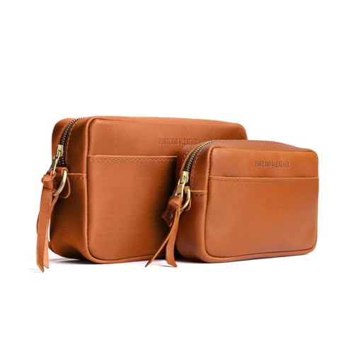 Image of Portland Leather Goods Small Camera Bag Purse for Women - Handmade from the Finest Full-Grain Hides