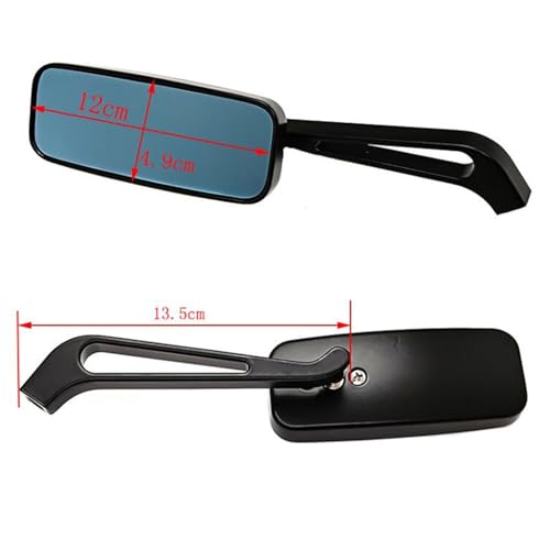 Espejo retrovisor de moto de aluminio para rutas en Yamaha XSR 3