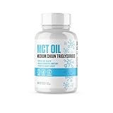 MCT Oil Softgels Extra Strength | #1 Rated MCT Oil Supplement to Improve Gut Health, Increase Energy Levels & Improve Cognitive Function | Vegan, Dairy & Keto Friendly for Men & Women - 60 Softgels