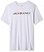 Produktbild JACK & JONES Herren JJECORP Logo Tee SS Crew Neck NOOS T-Shirt, Weiß (White Detail: Slim Fit), X-Large
