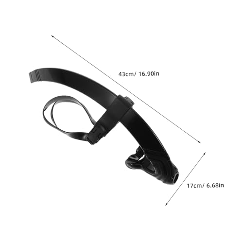 Respirador Ajustable de Silicona Semi Seco para Natación miniatura 2