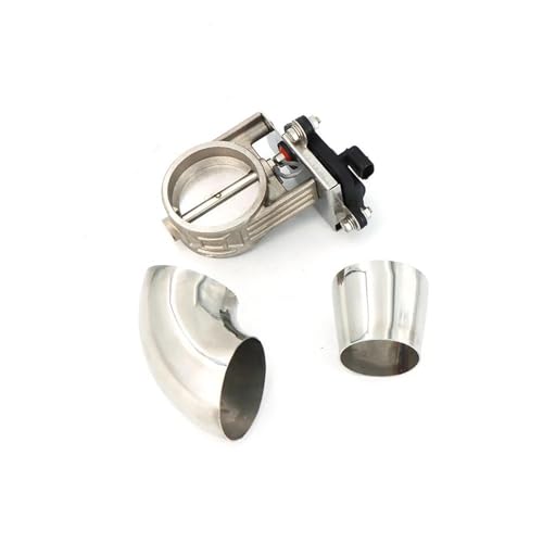 Válvula de escape eléctrica de 63mm con mando inalámbrico y arnés para tubos Catback HU-CUT001A-DZ