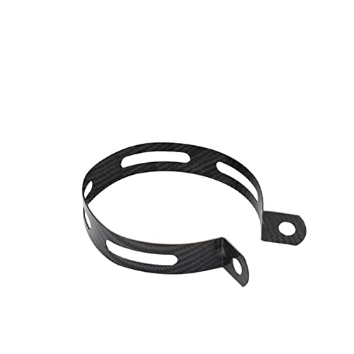 Staffa Marmitta Universale Per Moto - In Acciaio Inox E Gomma, Semicircolare, Per Silenziatori - Foto 8