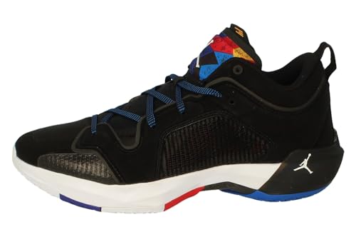 NIKE Tênis masculino, Preto/branco - vermelho universitário, 43