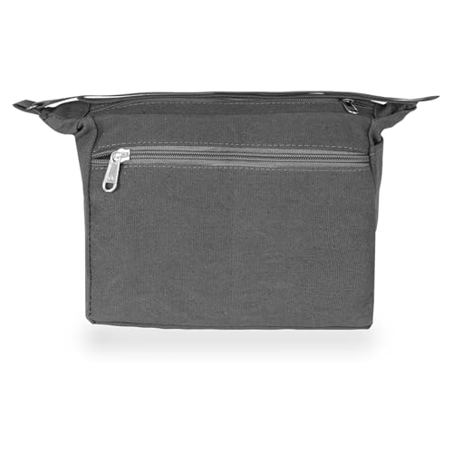 DAHSHA Stylish Cotton Sling Cross Body Travel Office Business Messenger One Side Shoulder Bag For Men Women (Grey, 21.5 x 8.8 x 24 Cm)