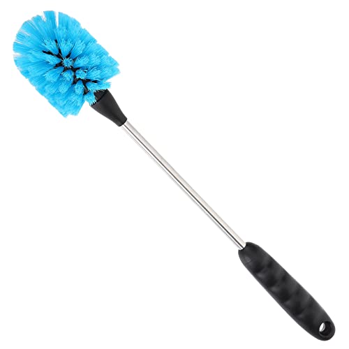 CIMAXIC Cepillo de Limpieza de Tazas Taza de Agua rociar más cálido Leche Spot Clean Cleaning Brush Cepillo de Limpieza de Botellas Largo Cepillo de Mango Largo para Limpiar el plastico
