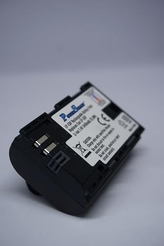 Image of Power Smart LP-E6P Rechargeable Battery Pack Compatible with Canon LP-E6P, Li-ion 7.4V 3490mAh 25.8Wh